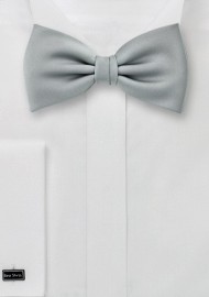 Light Silver Bow Tie