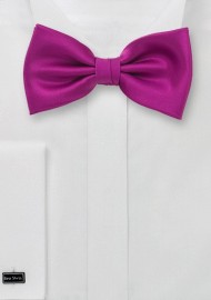 Bow Tie in Dark Fuchsia