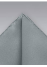 Light Silver Pocket Square