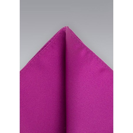 Pocket Square in Dark Fuchsia