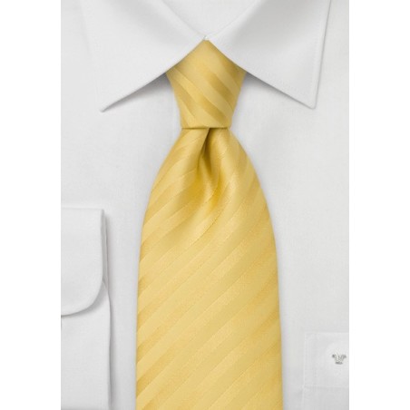 Lemon Yello Silk Necktie