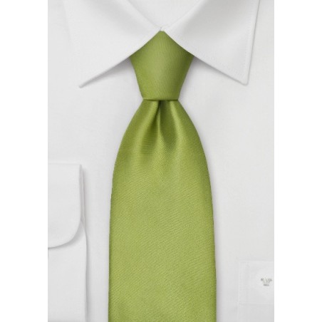 Sage Green Kids Necktie