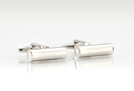 Silver Cufflink Bars