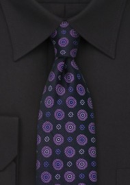 Purple Silk Tie by Chevalier