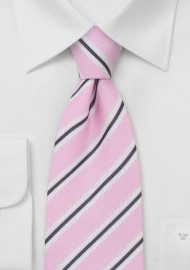 Light Pink Silk Tie by Cavallieri