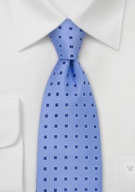 Light Blue Silk Tie by Designer Chevalier