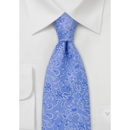 Light Blue Silk Tie by Chevalier
