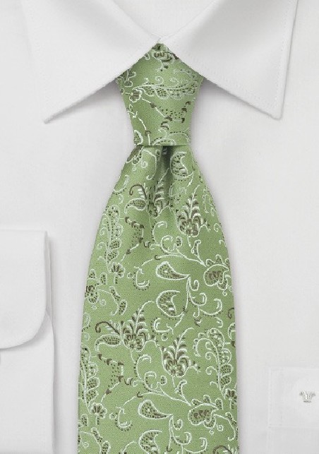 Emerald Green Designer Tie by Chevalier