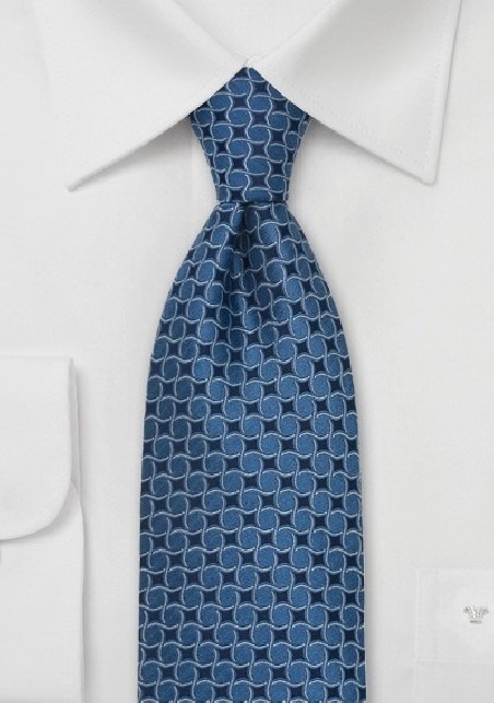 Royal Blue Silk Tie by Chevalier