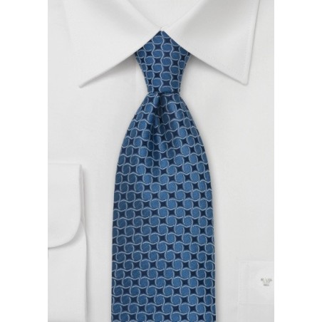 Royal Blue Silk Tie by Chevalier