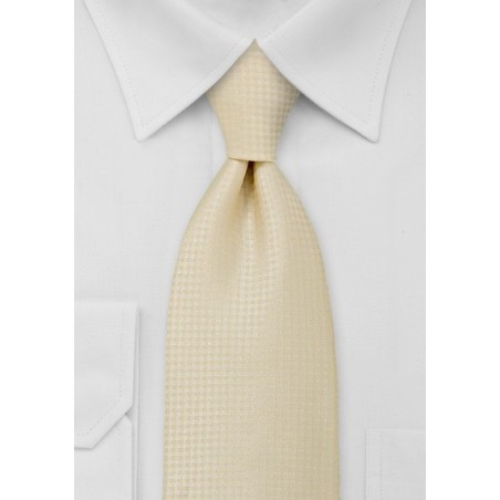 Light Lemon Mens Necktie