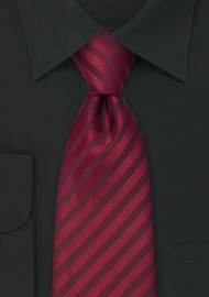 Dark Red Kids Tie