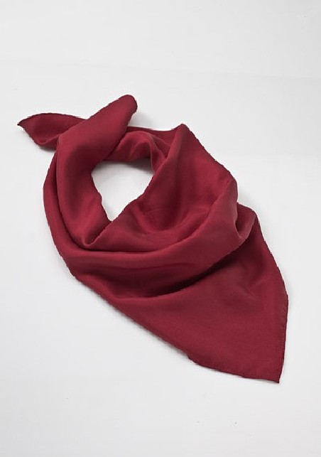Dark Cherry Red Womens Scarf