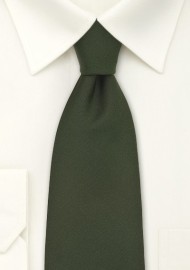 Dark Green British Silk Tie