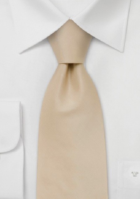 Light Brown Mens Tie