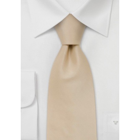 Light Brown Mens Tie