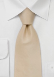 Light Brown Mens Tie