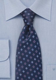 Royal Blue Mens Silk Tie