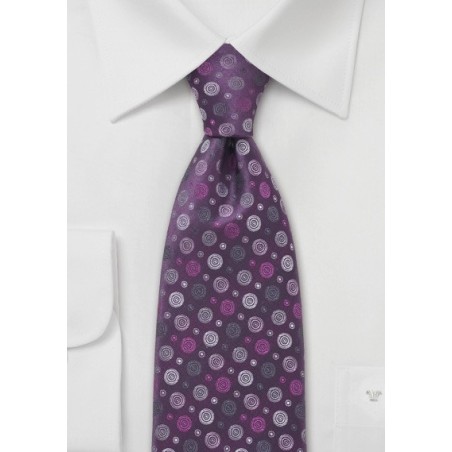 Lavender Designer Silk Tie