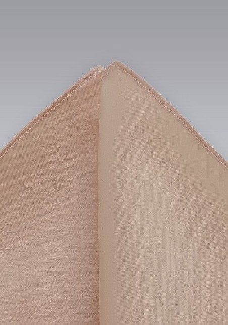 Caramel Tan Pocket Square