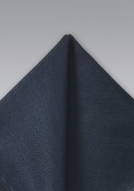 Charcoal Gray Silk Pocket Square