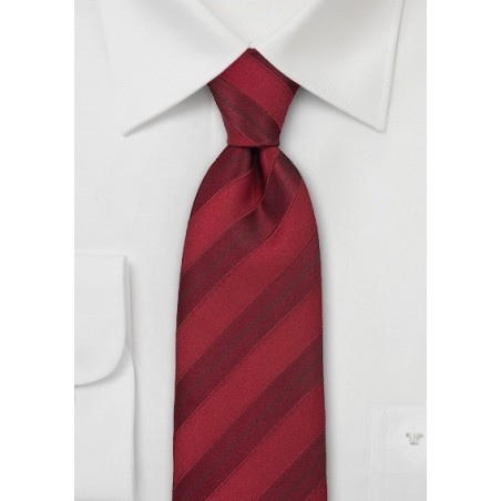 XL Cherry Red Designer Tie