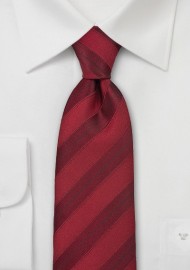 XL Cherry Red Designer Tie