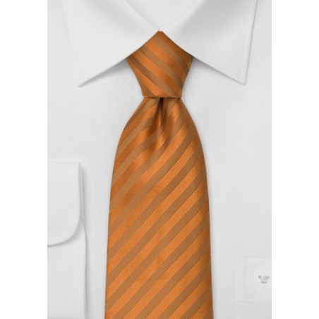 Copper Orange Kids Silk Tie