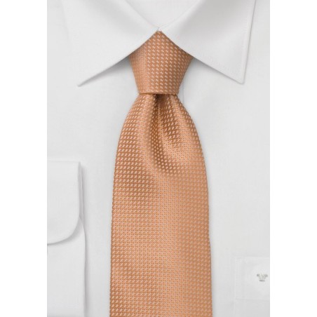 Apricot Orange Kids Tie