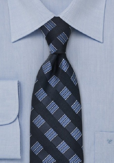 Midnight Blue Designer Tie