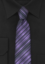 Skinny Necktie in Purple