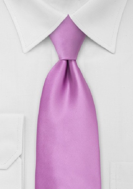 Lilac Rose Mens Necktie