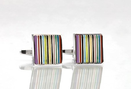 Trendy Colored Cufflinks