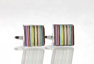 Trendy Colored Cufflinks