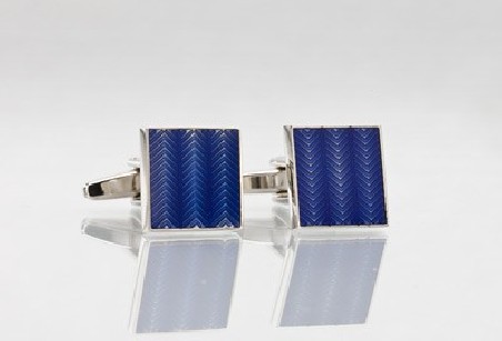 Sapphire Blue Cuff Links