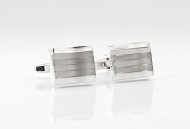 Elegant Silver Cuff Links