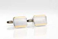 Classic Silver and Gold Cufflinks