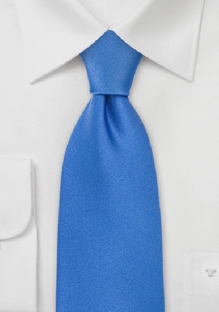 Solid Kids Ties Bright Blue