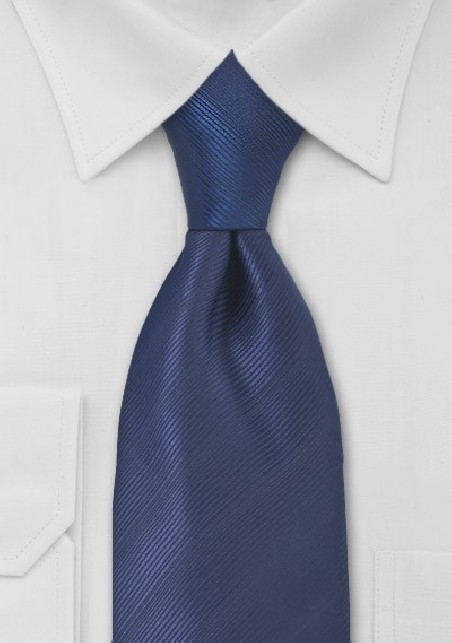 Dark Blue Mens Necktie