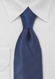 Dark Blue Mens Necktie