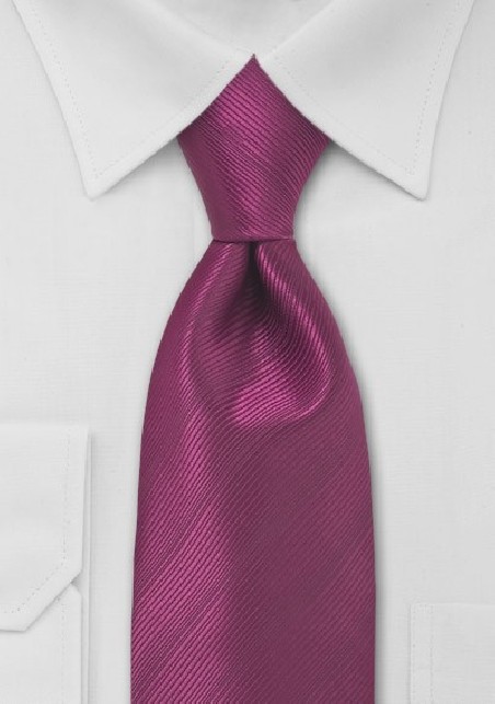 Magenta Red Necktie