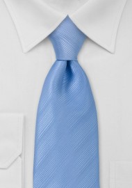 Solid Powder Blue Mens Tie