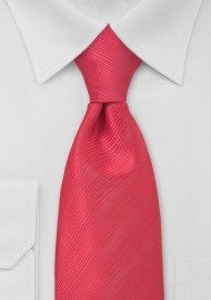 Watermelon Red Necktie