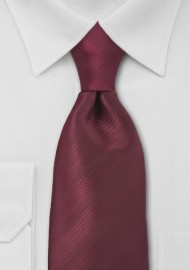 Bordeaux Red Necktie