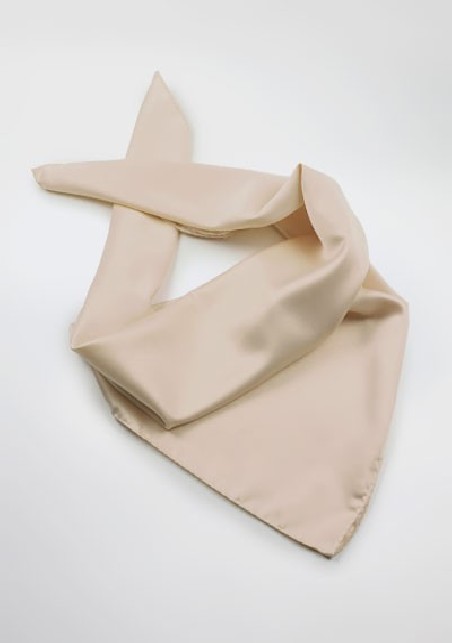 Champagne Women's Silk Scarf
