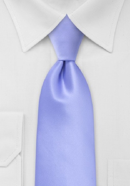 Light Lilac Color Necktie