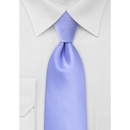 Light Lilac Color Necktie