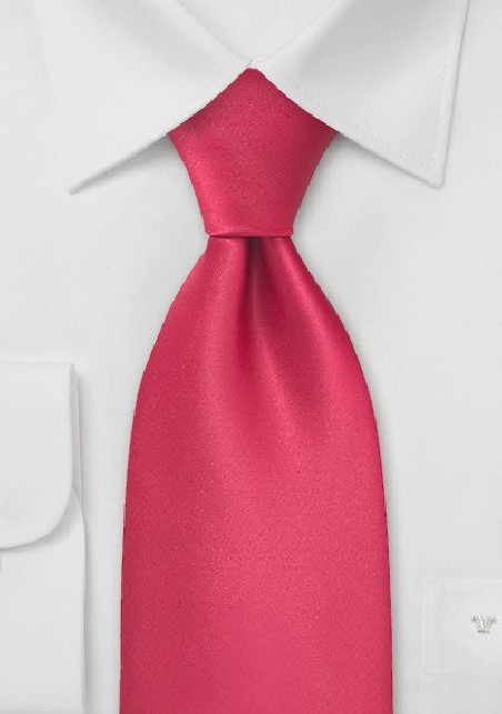 Candy Apple-Red Necktie