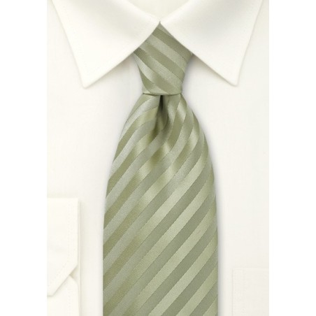 Light Pistachio Green Tie