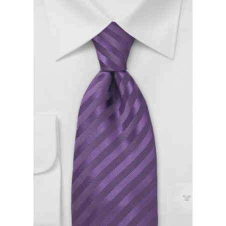 Mens Tie in Lapis-Purple